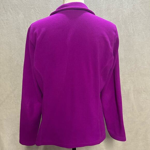 Eddie Bauer | Purple Half Zip Up Sweater | Purple | M - Picture 2 of 8